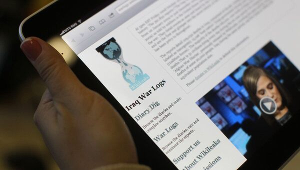 Страница сайта www.wikileaks.org Страница сайта www.wikileaks.org