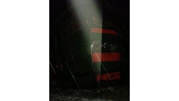 Столкновение грузовика с электропоездом в Подмосковье 2 февраля 2012 года Столкновение грузовика с электропоездом в Подмосковье 2 февраля 2012 года