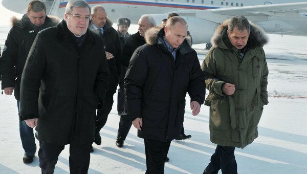 Рабочая поездка премьер-министра РФ Владимира Путина в Абакан Рабочая поездка премьер-министра РФ Владимира Путина в Абакан