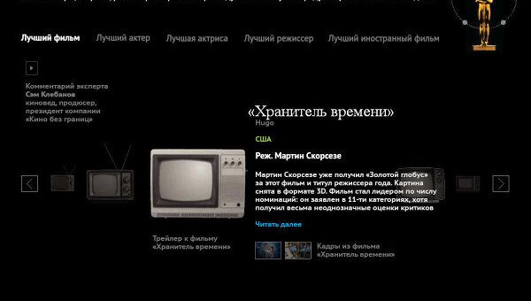 Номинанты на премию Оскар Номинанты на премию Оскар