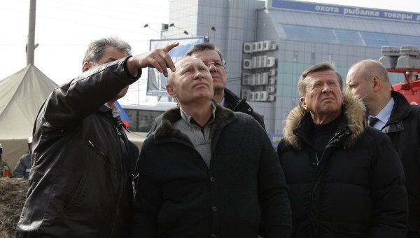 Премьер-министр РФ В.Путин в Астрахани Премьер-министр РФ В.Путин в Астрахани