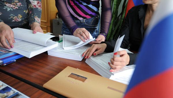 Подготовка участков к голосованию по выборам президента РФ. Архив Подготовка участков к голосованию по выборам президента РФ. Архив