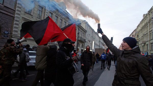 Митинг оппозиции в Санкт-Петербурге Митинг оппозиции в Санкт-Петербурге