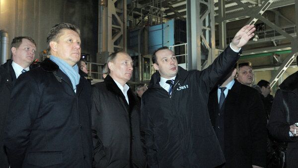 Премьер-министр РФ В.Путин посетил Киришскую ГРЭС Премьер-министр РФ В.Путин посетил Киришскую ГРЭС