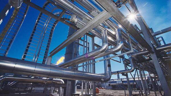 Завод по очистке газа на Усинском нефтяном месторождении Завод по очистке газа на Усинском нефтяном месторождении