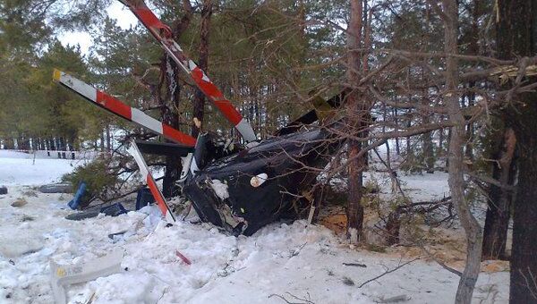 Крушение вертолета Bell-407 в Татарстане Крушение вертолета Bell-407 в Татарстане