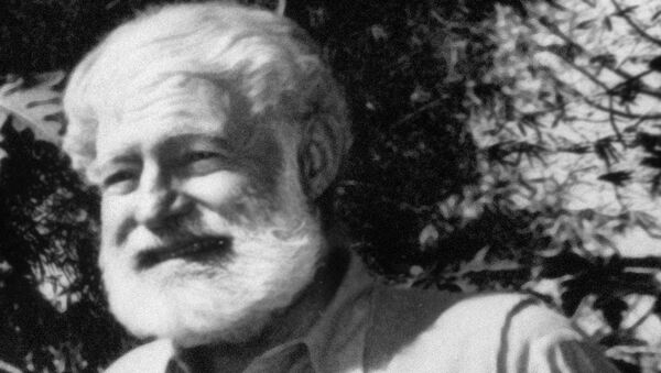 Американский писатель Эрнест Хемингуэй. Архивное фото Американский писатель Эрнест Хемингуэй. Архивное фото
