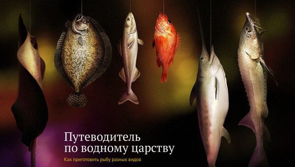Путеводитель по водному царству, или Как приготовить рыбу разных видов Путеводитель по водному царству, или Как приготовить рыбу разных видов