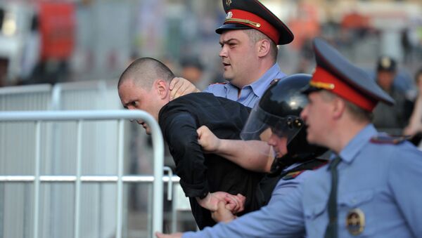 Задержания участников митинга Марш миллионов в Москве Задержания участников митинга Марш миллионов в Москве