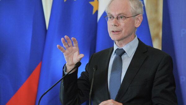 Председатель Европейского Совета Херман Ван Ромпей. Архив Председатель Европейского Совета Херман Ван Ромпей. Архив