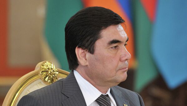 Президент Туркмении Гурбангулы Бердымухамедов. Архивное фото Президент Туркмении Гурбангулы Бердымухамедов. Архивное фото