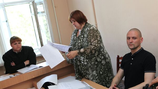 Заседание суда по делу Сергея Удальцова Заседание суда по делу Сергея Удальцова