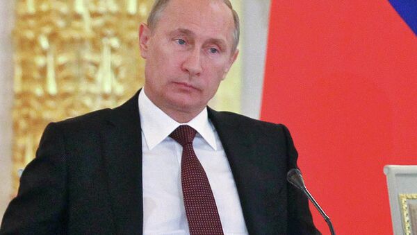 Президент России Владимир Путин. Архив Президент России Владимир Путин. Архив