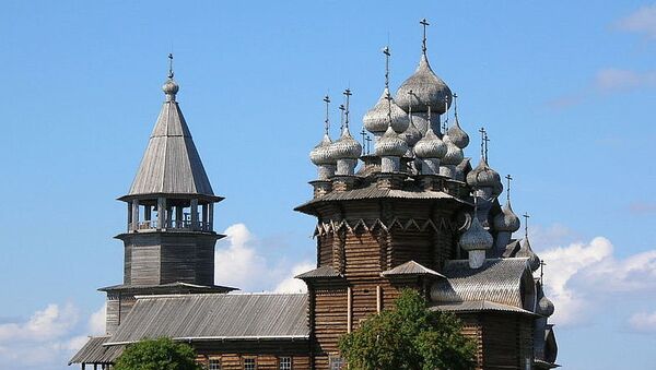 Кижи остров на Онежском озере в Карелии Кижи остров на Онежском озере в Карелии