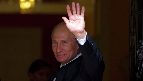 Президент России Владимир Путин прибыл в Великобританию Президент России Владимир Путин прибыл в Великобританию