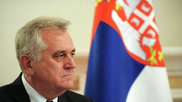 Президент Сербии Томислав Николич. Архивное фото Президент Сербии Томислав Николич. Архивное фото