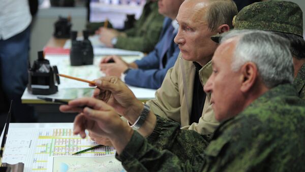 Посещение В.Путиным учений Кавказ-2012 Посещение В.Путиным учений Кавказ-2012