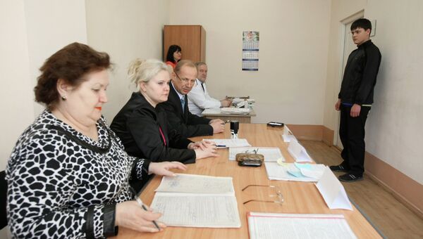 Работа призывного пункта в Уссурийске Работа призывного пункта в Уссурийске