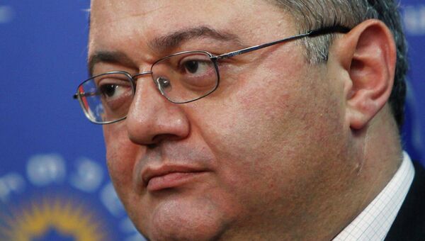 Кандидат на пост председателя парламента Грузии Давид Усупашвили. Архивное фото Кандидат на пост председателя парламента Грузии Давид Усупашвили. Архивное фото