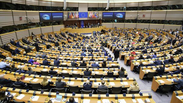 Пленарная сессия Европарламента Пленарная сессия Европарламента