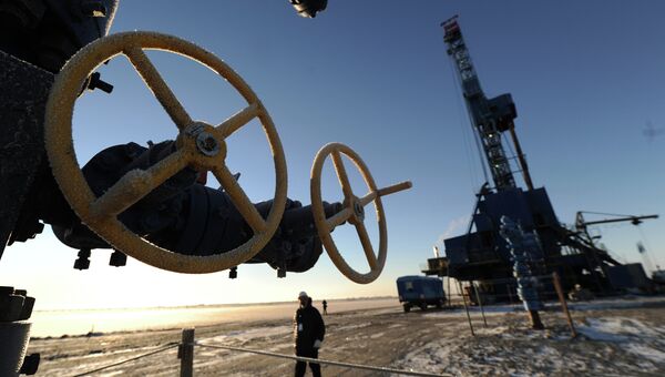Газовая буровая установка Екатерина на Бованенковском месторождении Газовая буровая установка Екатерина на Бованенковском месторождении