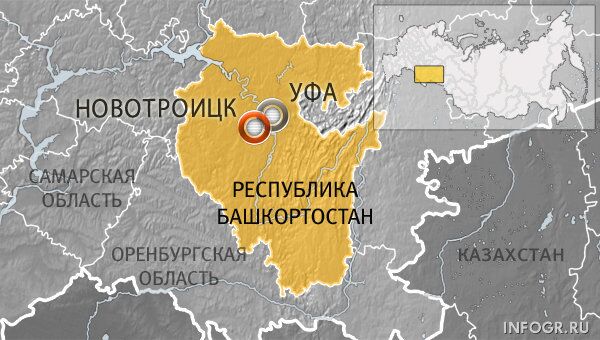 Карта Башкирии Карта Башкирии