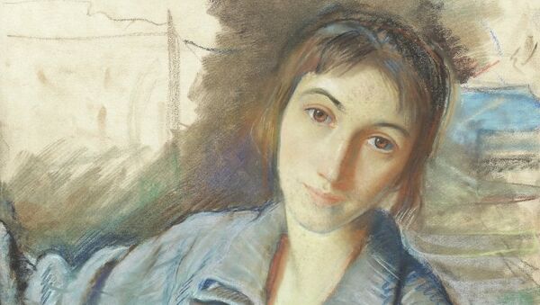 З.Е. Серебрякова. «Автопортрет с бантом» З.Е. Серебрякова. «Автопортрет с бантом»