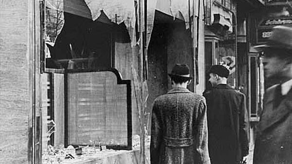 Хрустальная ночь, прошедшая в ночь с 9 на 10 ноября 1938 года Хрустальная ночь, прошедшая в ночь с 9 на 10 ноября 1938 года
