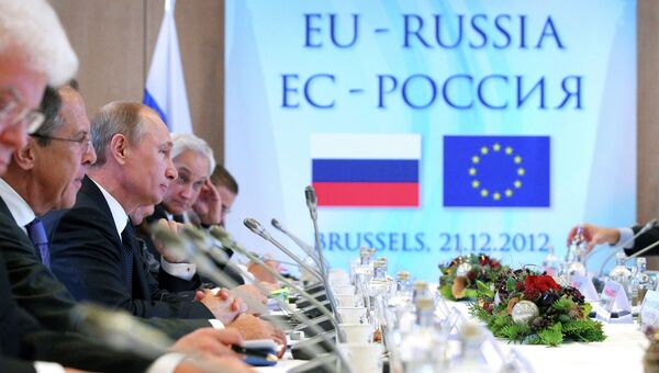 В.Путин на саммите Россия-ЕС в Брюсселе В.Путин на саммите Россия-ЕС в Брюсселе
