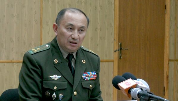 Первый заместитель директора пограничной службы Казахстана Турганбек Стамбеков Первый заместитель директора пограничной службы Казахстана Турганбек Стамбеков