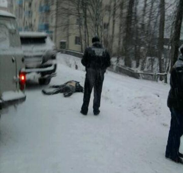 Следственные действия на месте убийства предпринимателя Следственные действия на месте убийства предпринимателя
