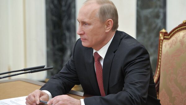 Президент России Владимир Путин. Архив Президент России Владимир Путин. Архив