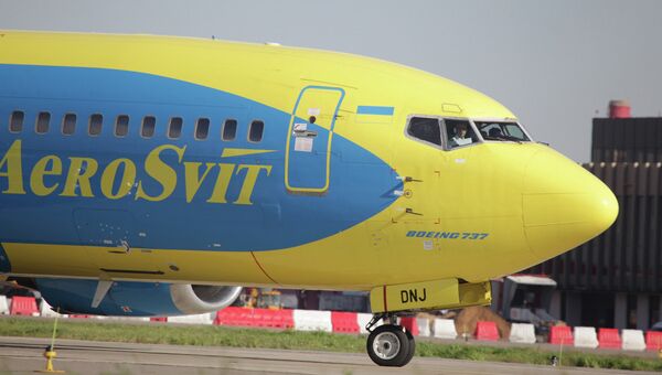 Самолеты украинской авиакомпании Аэросвит. Архив Самолеты украинской авиакомпании Аэросвит. Архив
