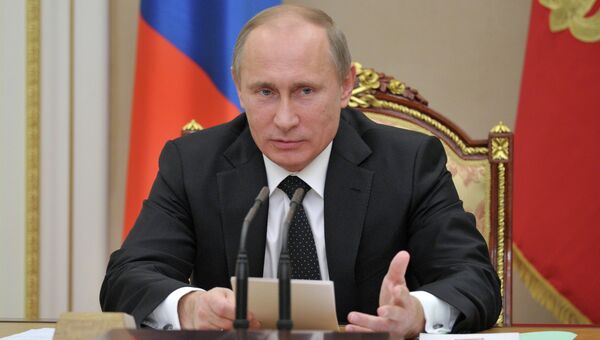 Президент России Владимир Путин. Архив Президент России Владимир Путин. Архив