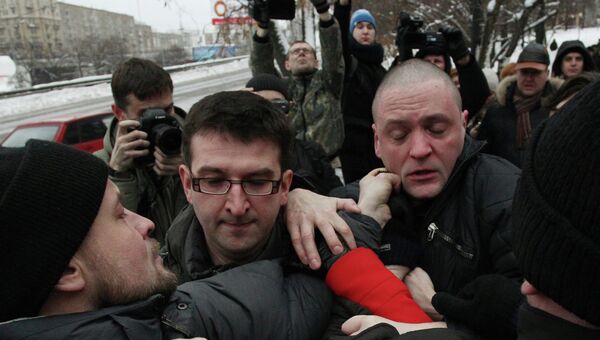 Панихида по активисту Другой России А. Долматову Панихида по активисту Другой России А. Долматову