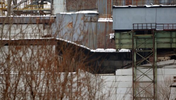 На Чернобыльской АЭС произошло частичное обрушение кровли. Архив На Чернобыльской АЭС произошло частичное обрушение кровли. Архив