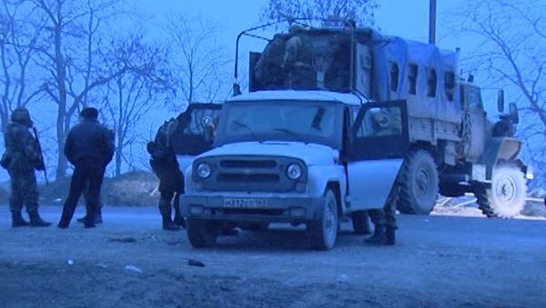 Взрыв на посту ДПС в дагестанском городе Хасавюрте Взрыв на посту ДПС в дагестанском городе Хасавюрте