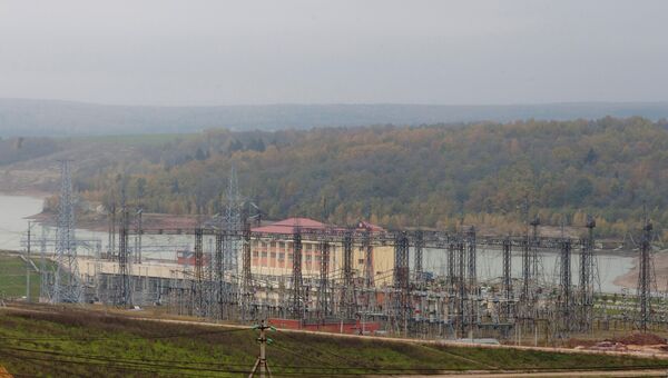 Строительство Загорской ГАЭС-2 в Московской области. Архив Строительство Загорской ГАЭС-2 в Московской области. Архив