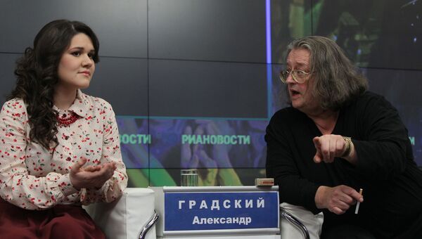 Дина Гарипова и Александр Градский Дина Гарипова и Александр Градский