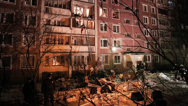 Взрыв газа в жилом доме в Санкт-Петербурге Взрыв газа в жилом доме в Санкт-Петербурге