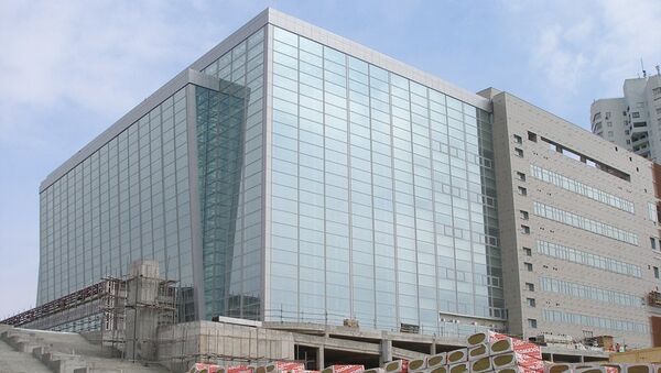 Корпус строящегося театра оперы и балета во Владивостоке Корпус строящегося театра оперы и балета во Владивостоке