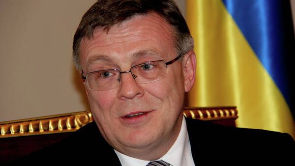 Министр иностранных дел Украины Леонид Кожара, архивное фото Министр иностранных дел Украины Леонид Кожара, архивное фото