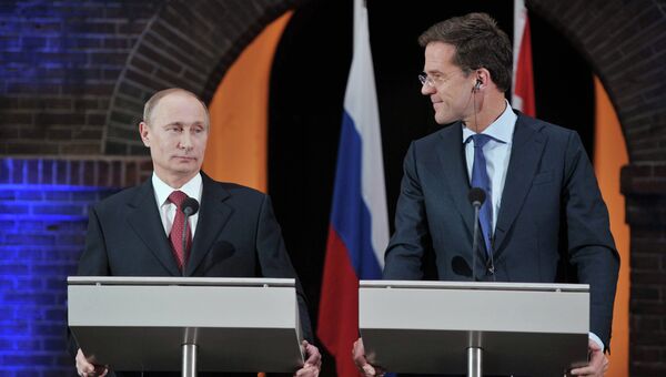 Рабочий визит В.Путина в Нидерланды Рабочий визит В.Путина в Нидерланды