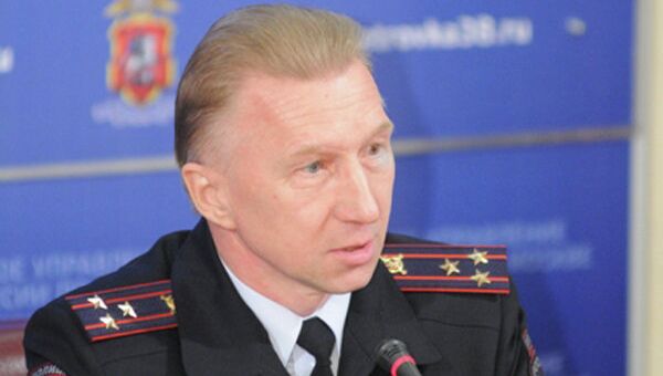 Заместитель начальника управления ГИБДД ГУ МВД России по г. Москве полковник полиции Михаил Мартюшев. Архив Заместитель начальника управления ГИБДД ГУ МВД России по г. Москве полковник полиции Михаил Мартюшев. Архив