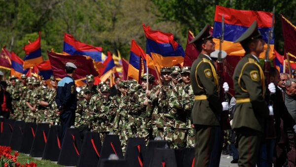 День памяти жертв геноцида в Армении. Архивное фото День памяти жертв геноцида в Армении. Архивное фото