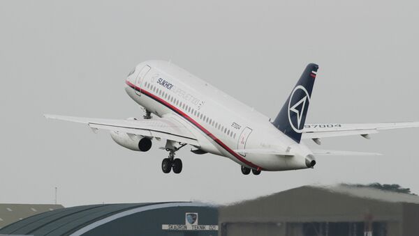 Последний снимок разбившегося в Индонезии SSJ-100 Последний снимок разбившегося в Индонезии SSJ-100