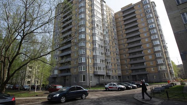 Дом в Санкт-Петербурге, в котором было совершено двойное убийство Дом в Санкт-Петербурге, в котором было совершено двойное убийство