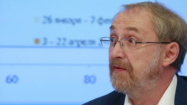 Президент фонда Общественное мнение Александр Ослон. Архив Президент фонда Общественное мнение Александр Ослон. Архив