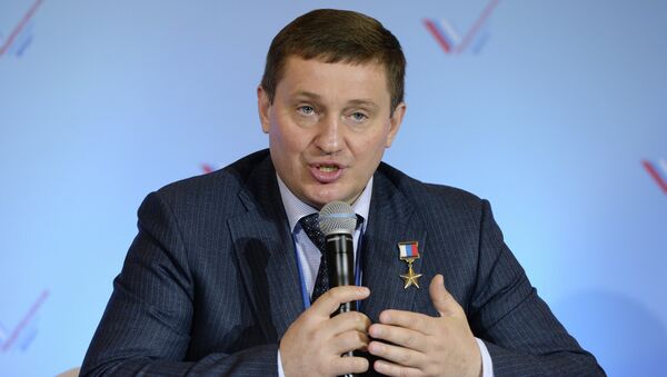 Губернатор Волгоградской области Андрей Бочаров. Архивное фото Губернатор Волгоградской области Андрей Бочаров. Архивное фото