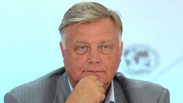 Глава ОАО РЖД Владимир Якунин. Архив Глава ОАО РЖД Владимир Якунин. Архив